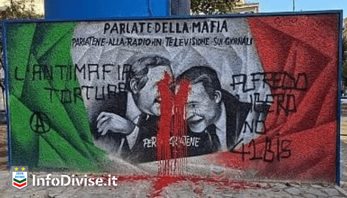 Murale Falcone Borsellino