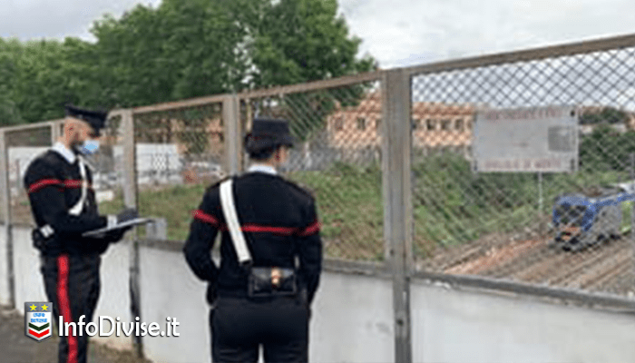 Carabinieri Ragazza ventenne tenta di lanciarsi