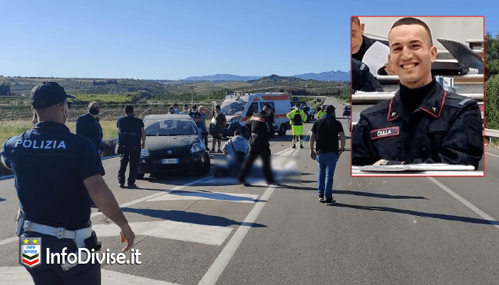 Carabiniere morto in incidente stradale
