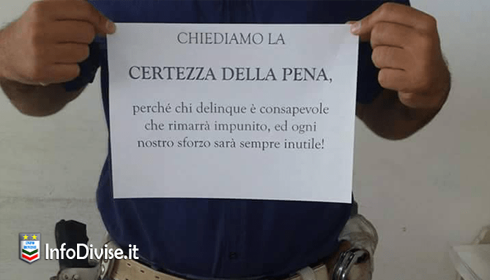 Poliziotto accoltellato per vendetta a Palermo pene certe e severe