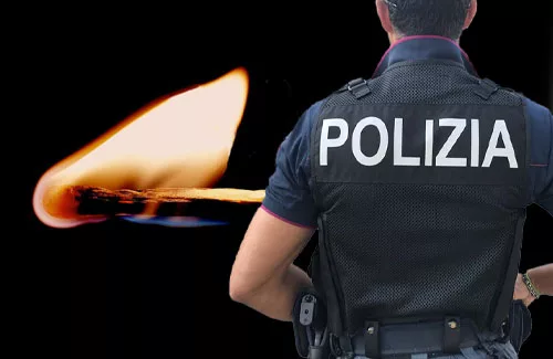 poliziotto causa servizio bornout