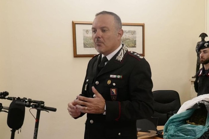 carabinieri tenente colonnello Turini