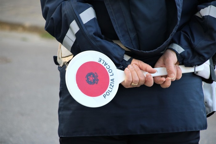 Agente Polizia Locale paletta