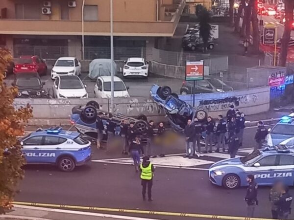 incidente muore poliziotto a Roma