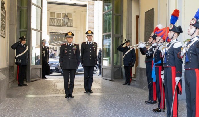 Carabinieri generale Luongo Napoli