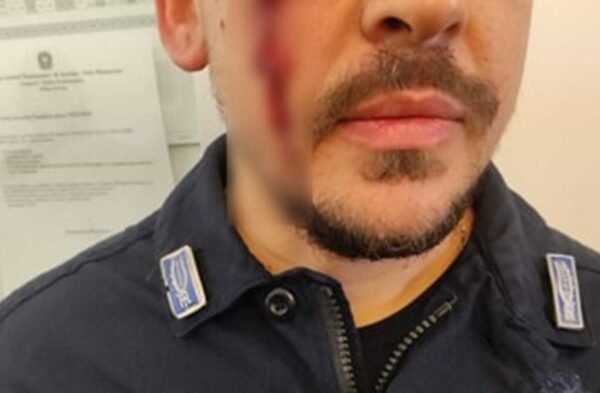 Agente Polizia penitenziaria aggredito