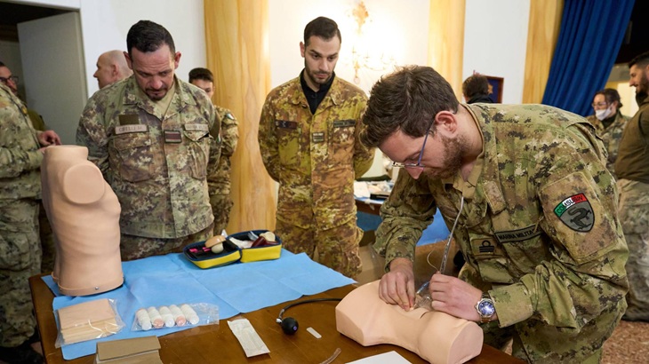 tenente di vascello della Marina Militare Enrico Moccia