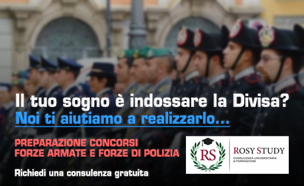 Preparazione concorsi Forze Armate e Forze di Polizia